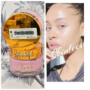 Supreme White Facial Cream with Gold Lid